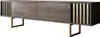 Skye Decor, Gold Line - Walnut, Black, TV-Ständer, Produktbild-Vorschau 2