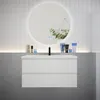 Badezimmermöbel 100cm CINIC-Serie Keramik Waschtisch mit Produktbild-Vorschau 2