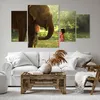 Bild auf Leinwand - Leinwandbild - Elefant Tier - 160x90cm Produktbild-Vorschau 6