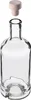 Bottiglie di vetro KADAX con tappo, 500ml, 10 pezzi, Anteprima dell’immagine prodotto 5