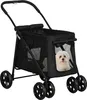 PawHut Hundewagen, faltbarer Hundebuggy, Hundetrolley mit Produktbild-Vorschau 1