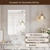 60x100 cm Badezimmer Spiegel Wandspiegel – Schminktisch Produktbild-Vorschau 8