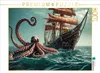 CALVENDO Puzzle Eine Riesenkrake bedroht ein Segelschiff | Produktbild-Vorschau 1
