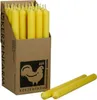 Stabkerzen aus Paraffin, 250/22 mm, Pastellgelb, KERZENFARM Produktbild-Vorschau 3