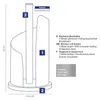 KELA Küchenrollenhalter Stella Ø15cm H: 32cm Edelstahl, Anteprima dell’immagine prodotto 7