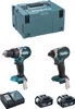 Makita DLX 2180 TJ Akku Combo Kit DHP 484 Akku Produktbild-Vorschau 9