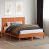 The Living Store Kopfteil Wachsbraun 135 cm Massivholz Produktbild-Vorschau 4