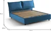Doppelbett Dcaprar, Containerbett mit Stoffbespannung, 100% Produktbild-Vorschau 3