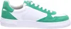 A side view of a white and green sneaker against a white background. Produktbild-Vorschau