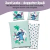 Lilo und Stitch Bettwäsche Türkis für Kinder aus 100% Produktbild-Vorschau 5