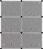 vidaXL Stojan na topánky čierny 84,5x31x93,5 cm PP Náhľad obrázku produktu 3