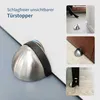 COOL-i ® 2pcs Bodentürstopper, Türstopper ,Edelstahl Produktbild-Vorschau 5