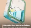 classbach® Meal Prep Boxen Glas mit Fächern | 3er Set | Produktbild-Vorschau 2