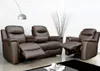 3-Sitzer Ledersofa und 2 Sessel EVASION mit Relaxfunktion - Produktbild-Vorschau 2