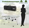 COSTWAY Campingtisch faltbar höhenverstellbar, Klapptisch Produktbild-Vorschau 2