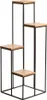 Howhomely Sgabello per fiori in metallo nero 110 cm - Anteprima dell’immagine prodotto 9