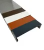 A product image showing several pieces of metal flashing in different colors, arranged in a stepped pattern against a white background. Produktbild-Vorschau