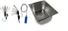 Evier 325x265x150 + robinet pompe immergée camping évier Voir les images du produit 1