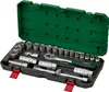 A tool kit is laid out in its open case. Produktbild-Vorschau