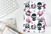 MuchoWow® Mauspad Mousepad Teens - Totenkopf - Rose - Produktbild-Vorschau 6