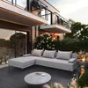 TRADA sofa ogrodowa zestaw wypoczynkowy Bahama S szary Podgląd zdjęcia produktu 1