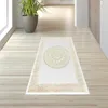 Glänzender Designerteppich mit Orientalischem Muster in Produktbild-Vorschau 3