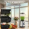 Steinborg Standmixer 1,5L Glas – 1000W Mixer mit Produktbild-Vorschau 2