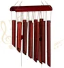 Relaxdays Carillon eolico in bambù, carillon, decorazione Anteprima dell’immagine prodotto 1