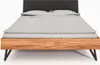 Bett Rolo 1 Sonderlänge 140x210 aus Kernbuche massiv mit Produktbild-Vorschau 2