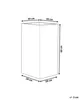BELIANI Blumenkübel Beige 30 x 30 x 60 cm aus Steingemisch Produktbild-Vorschau 7