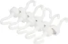 10er-Set magnetische Haken, weiß, robust, aus ABS, kompakt, Produktbild-Vorschau 4