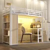 Letto a castello Flieks 90x200 cm con scrivania e scaffale, Anteprima dell’immagine prodotto 4