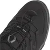A close-up view of the toe area of a black Adidas Terrex Swift R2 GTX hiking shoe. Náhled obrázku produktu