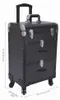 Kosmetikkoffer Trolley, Make Up Koffer Mit 2 Schubladen und Produktbild-Vorschau 2