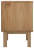 vidaXL Table de nuit OTTA Marron & Gris 45x39x57 cm Pin Voir les images du produit 5
