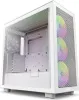 NZXT H7 Flow RGB, Midi Tower, PC, Biały, ATX, EATX, micro Podgląd zdjęcia produktu 11