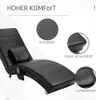 HOMCOM Fotel wypoczynkowy z funkcją masażu, ergonomiczny, Podgląd zdjęcia produktu 3