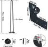 XMTECH 4er Set 72cm Hairpin Tischbeine Haarnadel, Produktbild-Vorschau 6