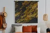 MuchoWow® Wandteppich Wandbehang Marmor - Gold - Schwarz Produktbild-Vorschau 5