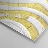 Bilder auf glas - Einteilig - Abstraktion Gold Weiß - Produktbild-Vorschau 5