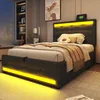 Sweiko Lit rembourré 90x200 Lit d'enfant à rangement Voir les images du produit 2