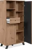 Highboard >Medan< in Artisan Oak / anthrazit  - Voir les images du produit 5