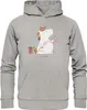 Mr. & Mrs. Panda Nachhaltiger Hoodie Einhorn Näherin Größe Produktbild-Vorschau 1