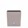 kvetináč 26cm RATOlow DRTS265L-7529U mocca plastový Náhľad obrázku produktu 1