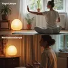 Japanische Papier Tischlampe mit Reispapier Lampenschirm, Produktbild-Vorschau 4