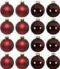 Weihnachtskugeln Glas 8cm 16 Stück - Ochsenblut Produktbild-Vorschau 5