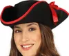 A woman wearing a pirate hat. Produktbild-Vorschau