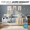 Homestyle4u Tagesbett 90x200 Ausziehbett Weiß mit Matratze Produktbild-Vorschau 18