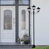 LED Solar Kandelaber, Metall schwarz, H 194 cm Produktbild-Vorschau 13