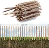 Staketenzaun mit Rinde · 35 x 300 cm Lattenabstand 5-7 cm · Produktbild-Vorschau 3